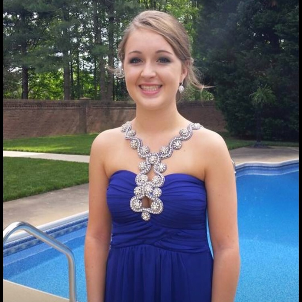 Trixxi Prom Dress - Size 2 - Royal Blue